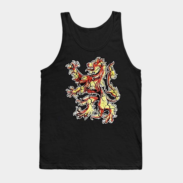 Lion Knight King Warrior Perfect Gift Tank Top by Lionstar